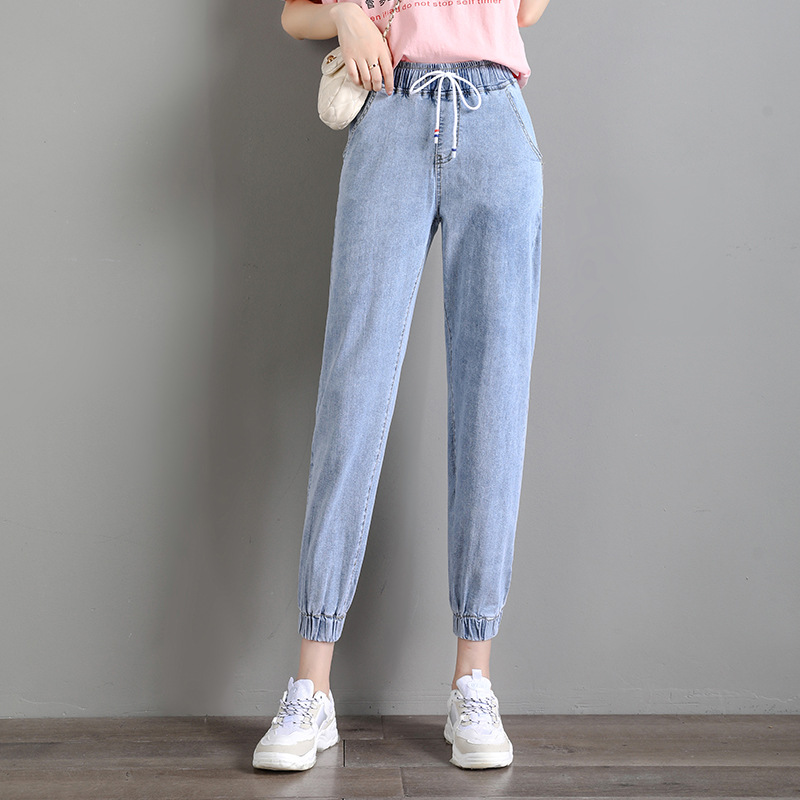 Pantalon léger femme en cow-boy - Ref 3430176 Image 3