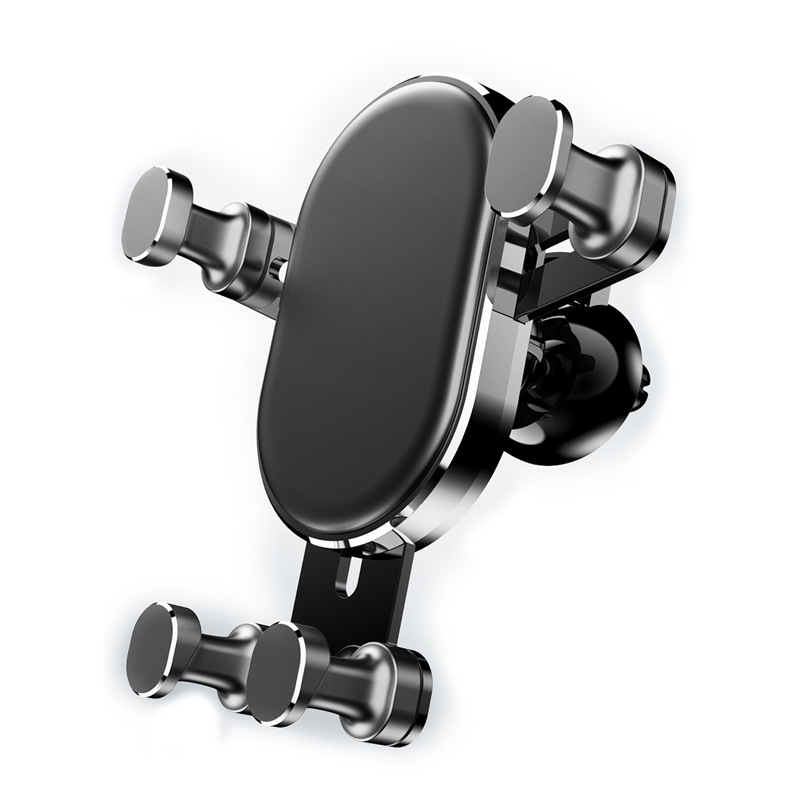 工厂直销 创意款通用汽车支架 出风口重力车载手机支架