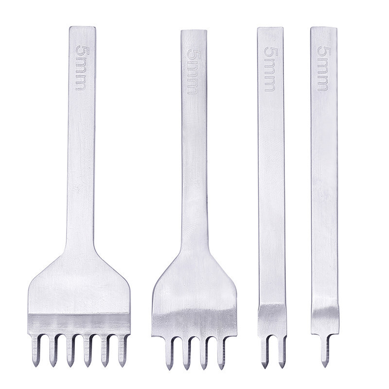 打孔器白钢菱斩  diy皮革打孔工具  法斩 斜平斩欧斩腰带皮具打孔