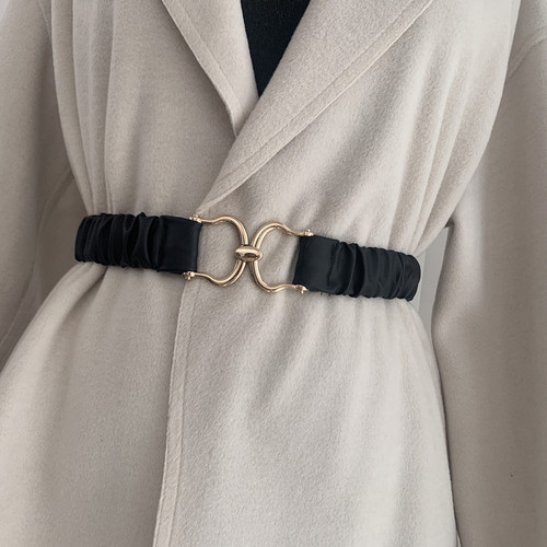 Wholesale belt for women, thin, simple, versatile decorative skirt, coat belt, personalized women's elastic elastic waistband