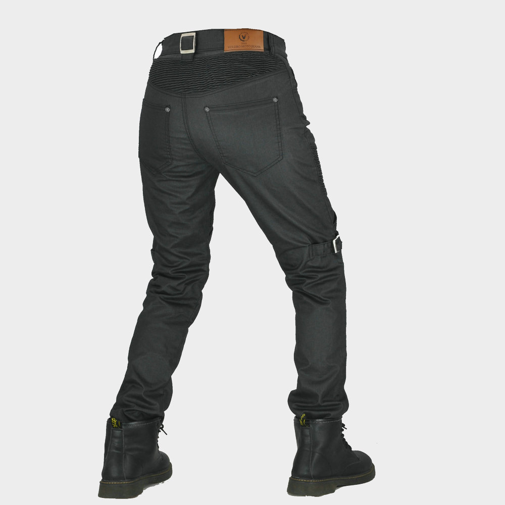 Directo de fábrica de la motocicleta pantalones vaqueros de los hombres pantalones de ciclismo impermeables pantalones de carreras retro resistente a la caída de la motocicleta Pantalones