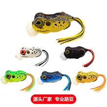 Floating Frogs Fishing Lures Soft Baits Fresh Water Bass Swimbait Tackle Gear