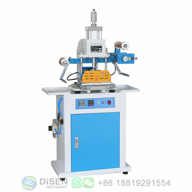 Guangzhou semi-automatic Invitation card Pneumatic Gilding machine business card Stamping small-scale Gilding machine Pneumatic Stamping machine Manufactor