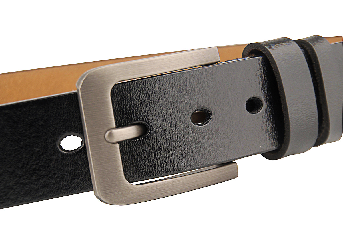 Men's genuine leather extended large size belt pure cowhide export model, specializing in the production of extended men's genuine leather belts