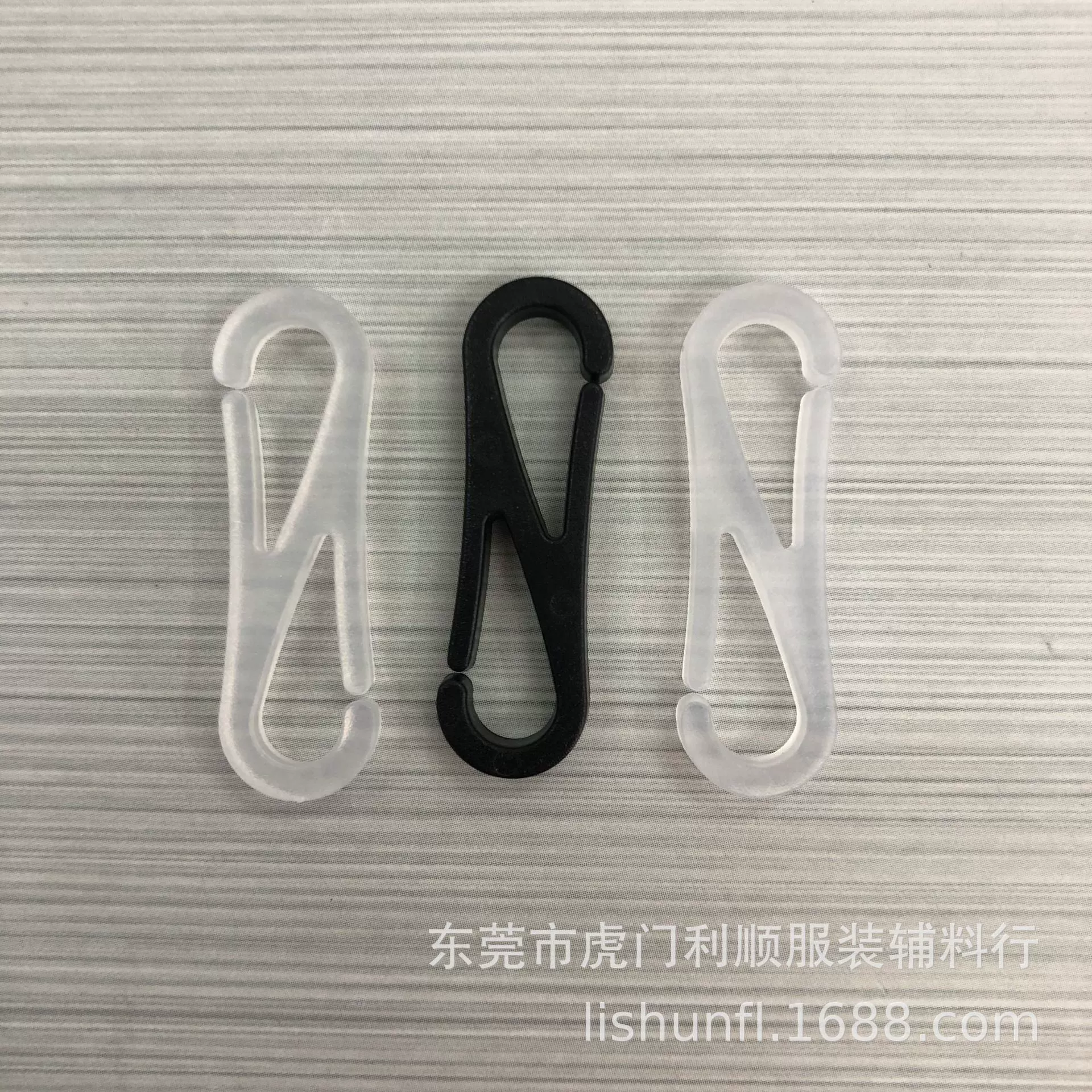 Завод в наличии пластиковый 8-образный маленький крючок Шляпа Ветрозащитный веревочный крючок пластиковый S-образный крючок двойная пряжка