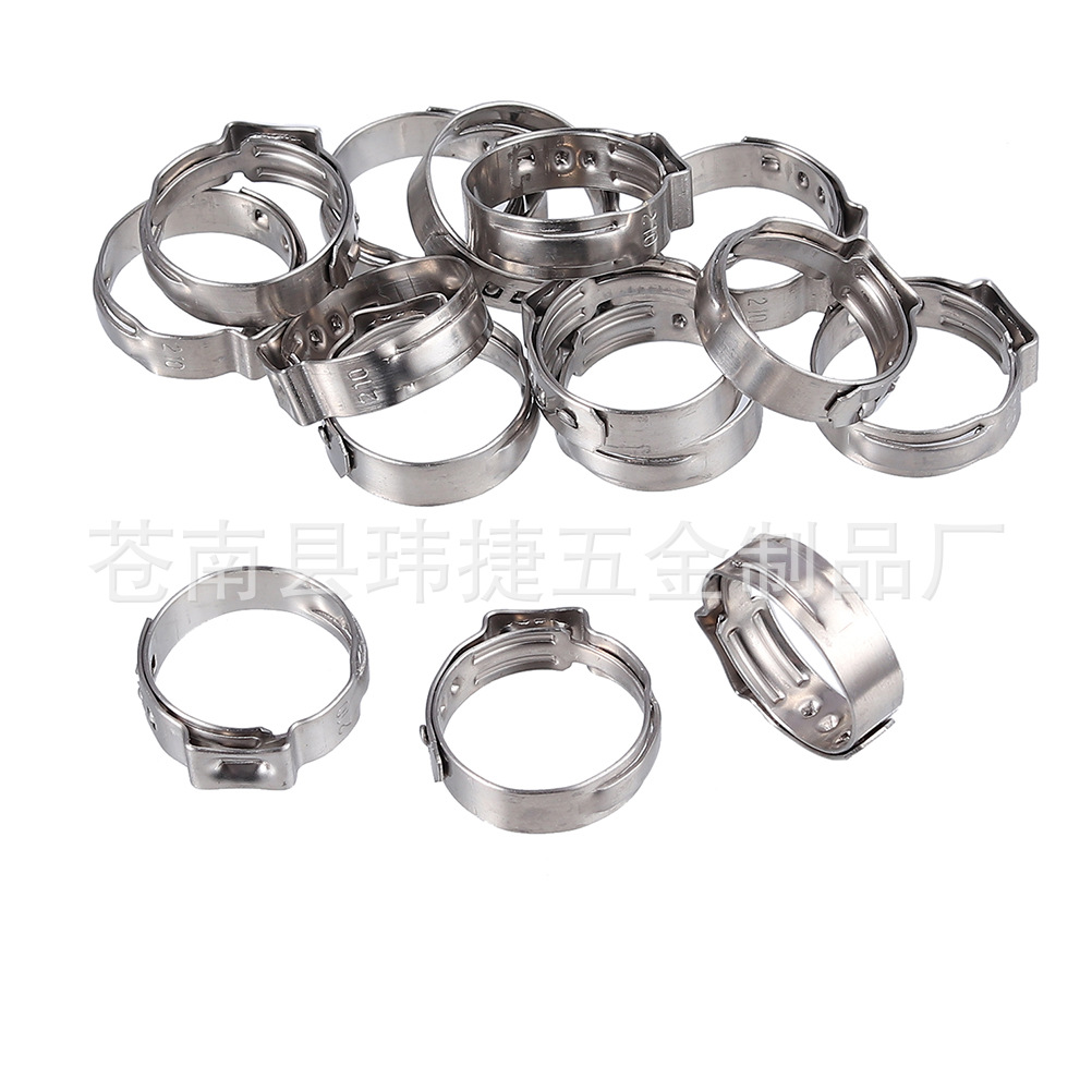 130pcs-Steel-Ear-Hose-Clamp-Ea