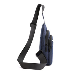 2020 Autumn New Men's Small Chest Bag Mobile Phone Bag Crossbody Bag Outdoor Leisure Waterproof Crossbody Small Oxford Cloth Bag