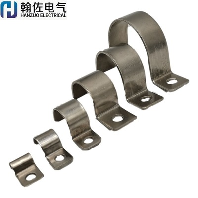 Orthodox school 304 Hole fixed Tube clip diameter 5-48mm Stainless steel pipe Fixing clip goods in stock