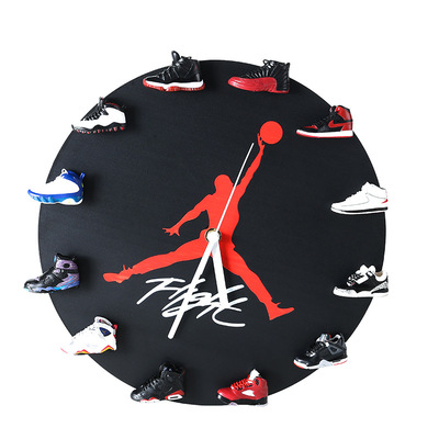 Air jordan, трехмерные креативные кроссовки, часы, 3D