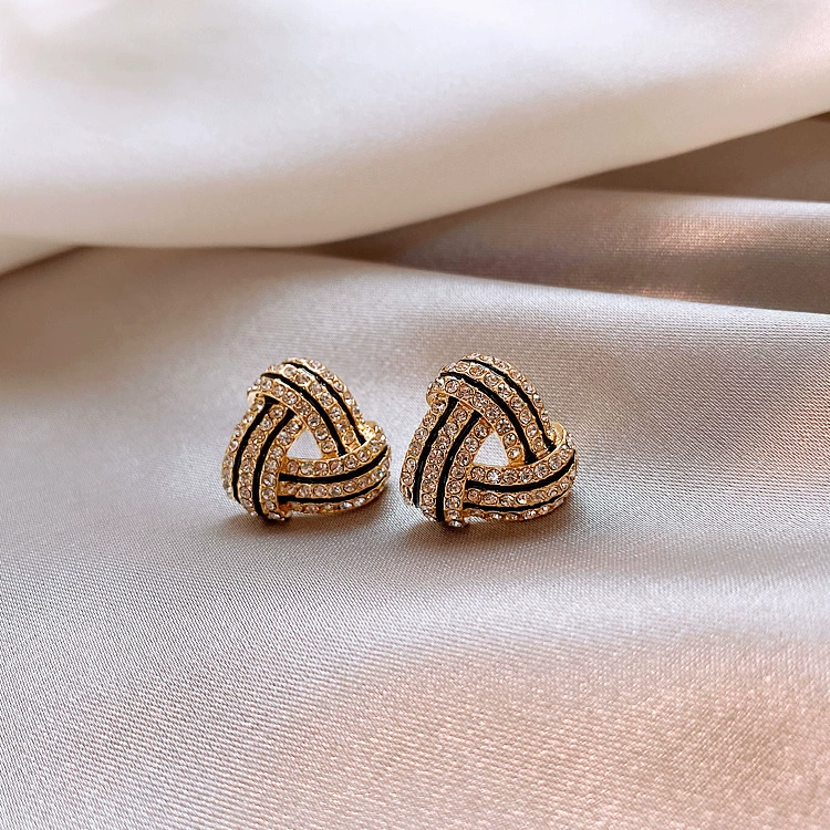 Серебряная игла, модные ретро серьги, серебро 925 образец, в обтяжку, городской стиль