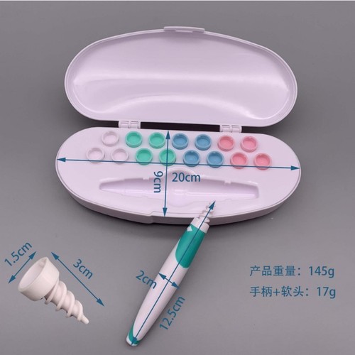 Ear Wizard Rotating Ear Picker Ear Pick Ear Cleaner Rotating 16-Head Ear Pick Ear Cleaner