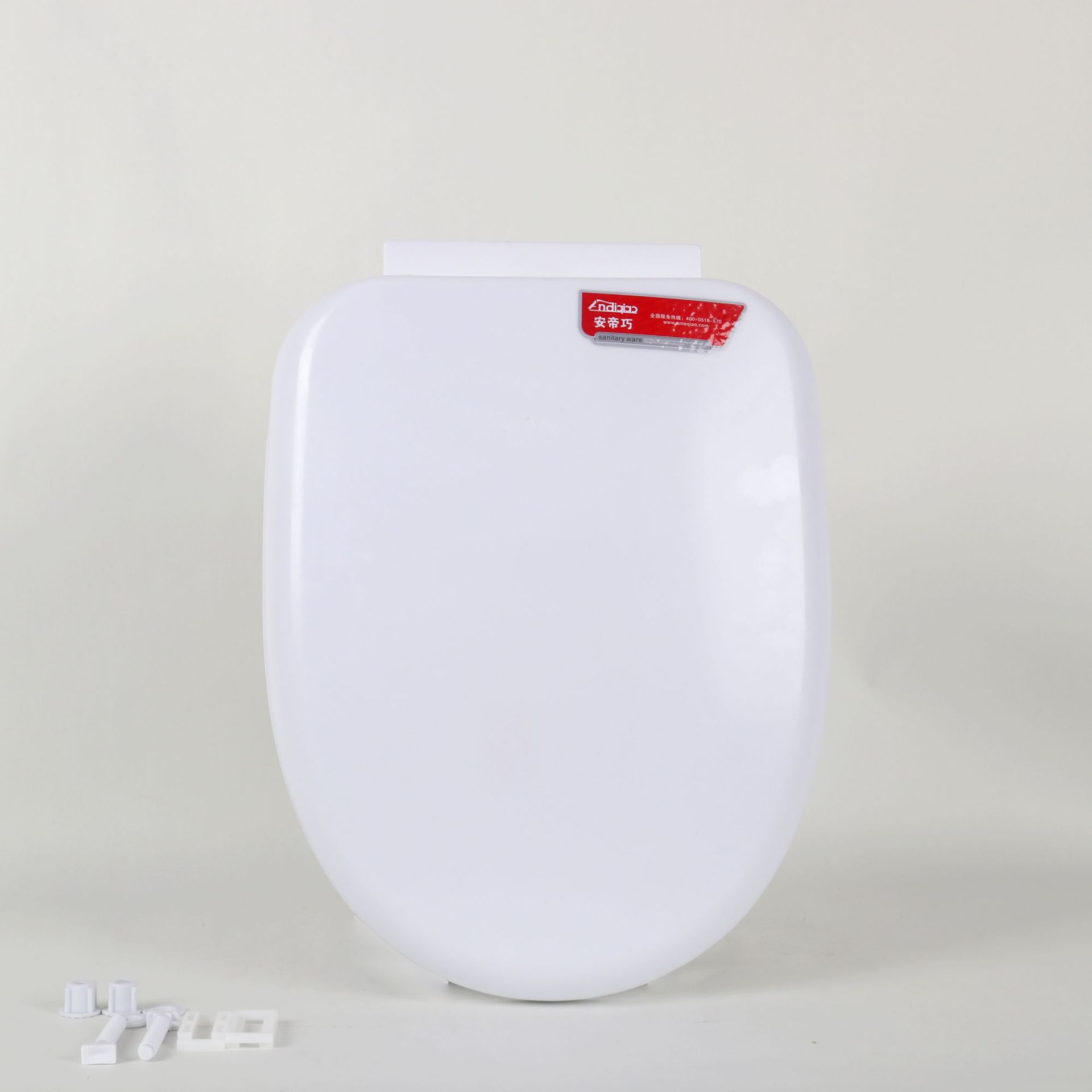 Jiujie thickened slow-lowering toilet seat cover, thickened silent slow-lowering toilet seat cover, U-shaped toilet seat cover, factory direct sales undefined
