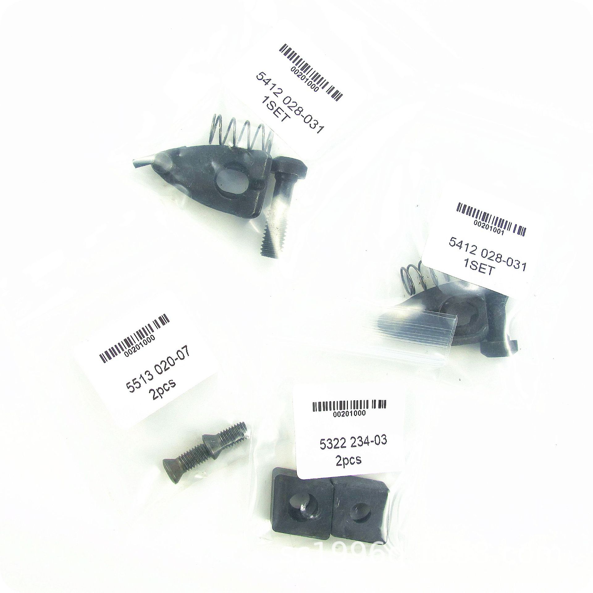 D型车刀 刀垫 刀垫螺丝 压板：5513 020-07  5412 028-031