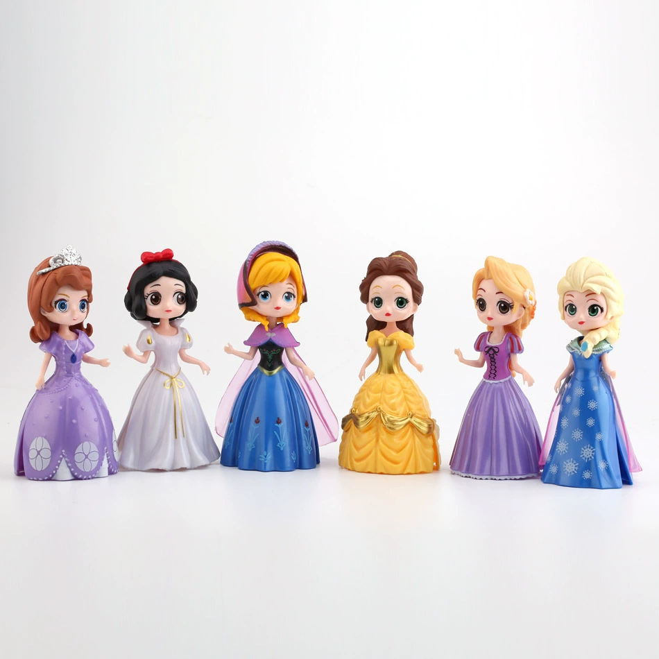 Minifigure for dressing up, dessert doll with accessories