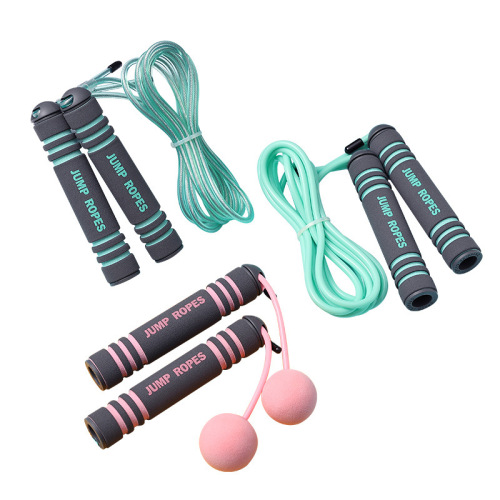 Cordless skipping rope, fitness and slimming equipment, weight-bearing gravity wireless ball, student dual-purpose skipping rope, factory direct sale