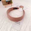 Plush cute headband, universal hair accessory, Korean style, new collection, internet celebrity