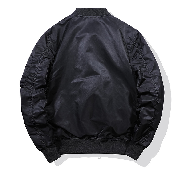 Air MA1 pilot mænds plus size løs afslappet baseball efterårsjakke_voghion.com