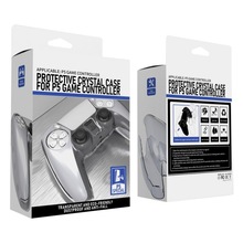新款PS5手柄壳 PC透明手柄保护壳PS5保护壳 PS5手柄水晶壳 透明壳