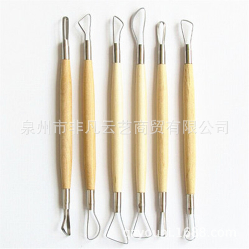 6支扁刀口刮刀