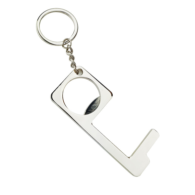 New bottle opener keychain contactless door opener isolation EDC door opener New bottle opener keychain contactless door opener isolation EDC door opener