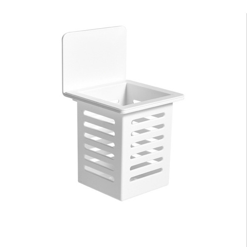 Japanese Multifunctional Kitchen Chopsticks Cage No Hole Wall Mounted Household Spoon Chopsticks Box Storage Rack 