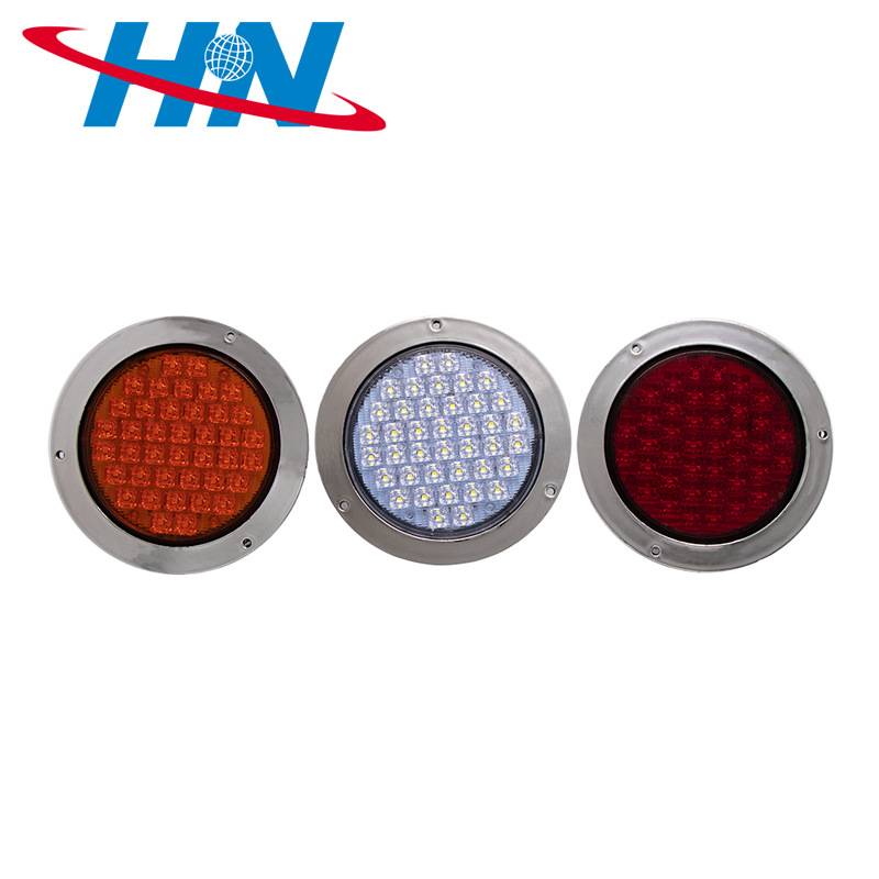 Las ventas de nuevo 12V LED luces traseras redondas suministran una variedad de luces LED camiones europeos y otras luces laterales LED/luces traseras