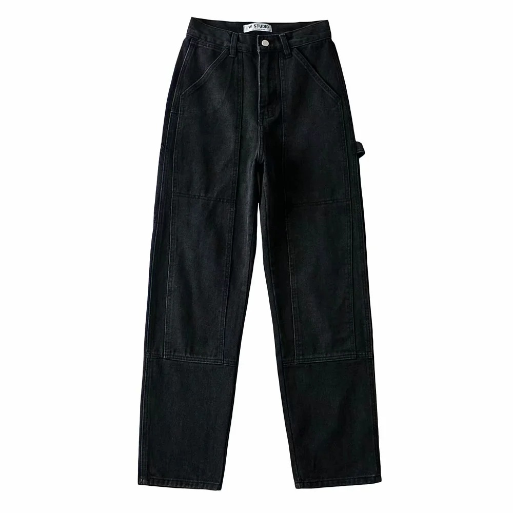 autumn straight wide leg jeans NSAC14420