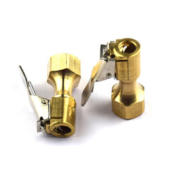 Car tire valve core inner thread inflation nozzle, copper clip type air nozzle, air pump inner tooth copper clip