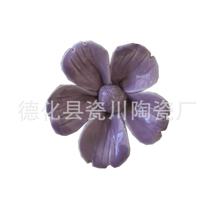 陶瓷花手工捏花