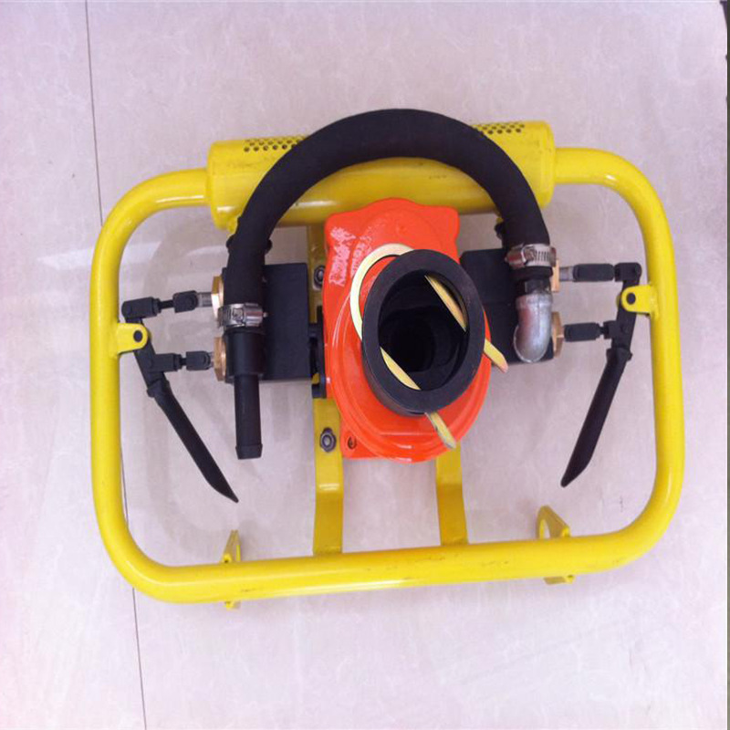 厂家ZQSJ-100/2.5架柱支撑气动手持式钻机