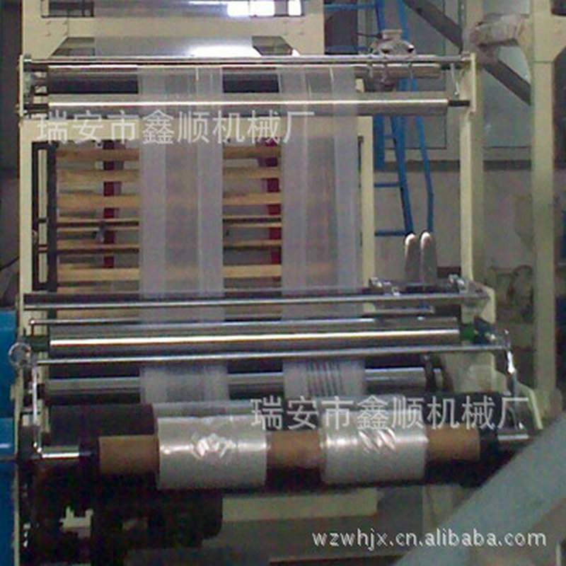 双色薄膜机吹膜机 彩色条纹吹膜机 地膜吹膜机PE塑料吹膜机