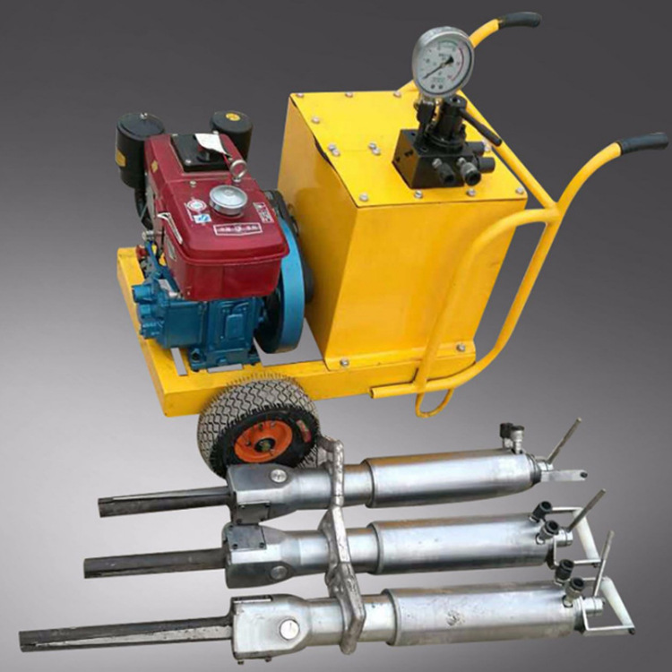 现货供应气动岩石劈裂机 小型液压岩石劈裂机 电动液压分裂机现货
