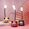 Cartoon LED foldable table lamp, night light, eyes protection, Birthday gift