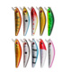 10 Colors Sinking Minnow Lures Shallow Diving Minnow Baits Bass Trout Fresh Water Fishing Lure