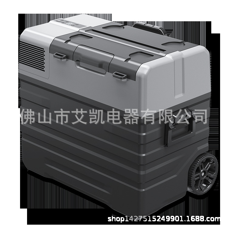 冰虎拉杆车载冰箱制冷压缩机12v24v220V车家两用冷冻冷藏汽车货车