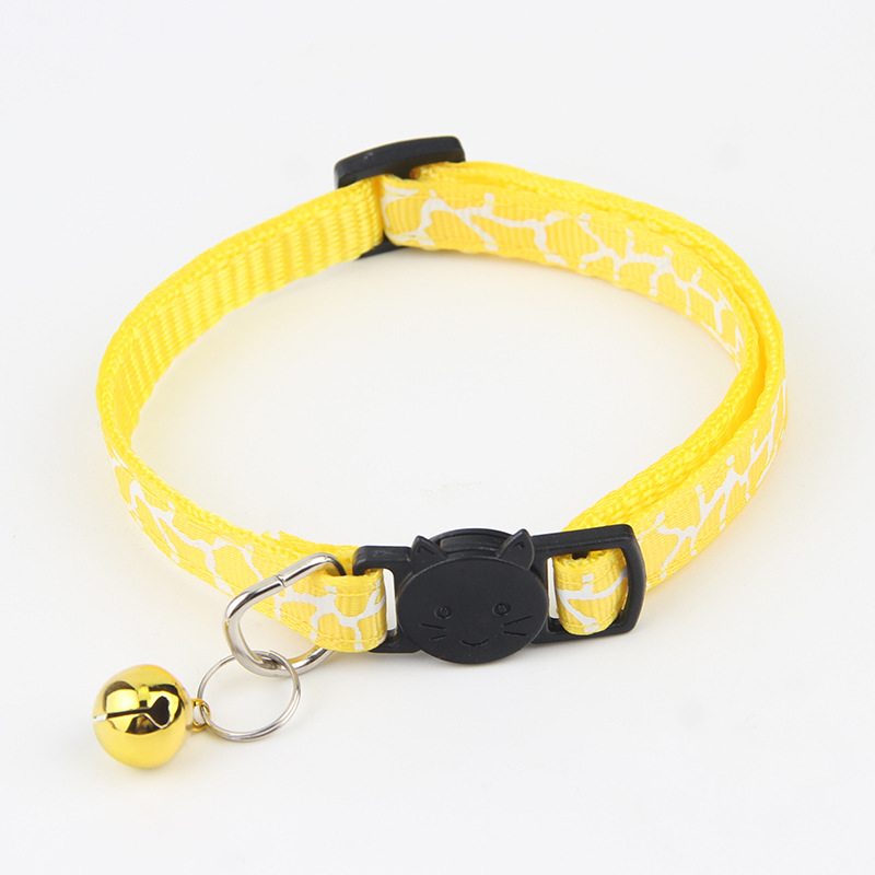 Nuevo collar de campana de mascota hebilla 1.0 collar de pegado mascota perro gato gran cantidad de stock gato