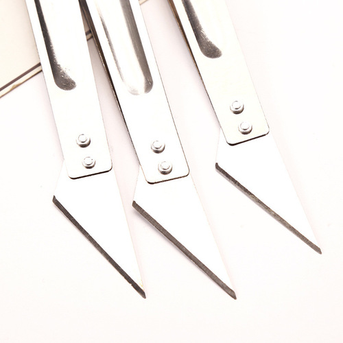 Large pointed pig hair clip, duck feather clip, hair plucking knife, dual-purpose thickened kitchen tool, one yuan street stall hot sale