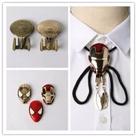 Корейская версия галстука-bolo ZQY Explosion Popular U.S. Captain Iron Man Steel Show Space Ship Bolo Bands длинная верёвка