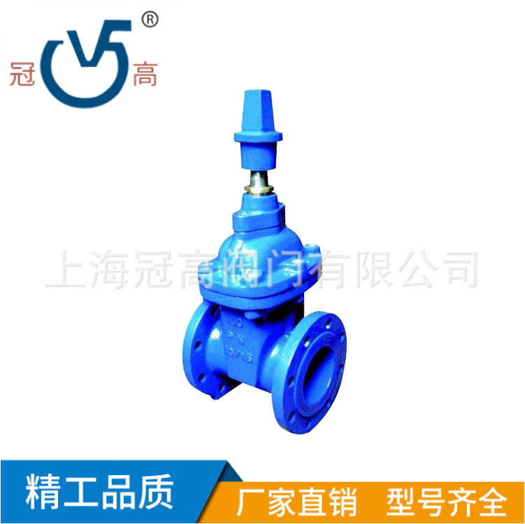 SZ45X铸铁软密封地下闸阀 球墨铸铁法兰闸阀