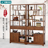 Shelf solid wood New Chinese style Treasure House Shelf Display rack Old Elm Shelf Decoration partition Antique frame