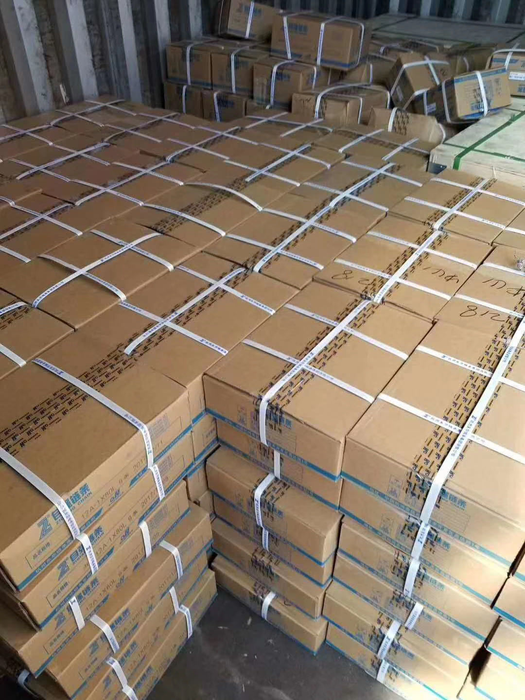 杭州东华自强链条工业链条3分4分5分6分1寸单排 双排现货供应