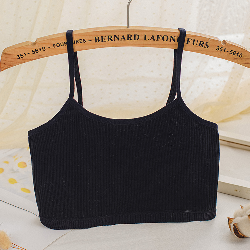 Fábrica al por mayor chaleco femenino adolescente chica desarrollo sujetador estudiante de secundaria estudiante ropa interior femenina estudiante de secundaria