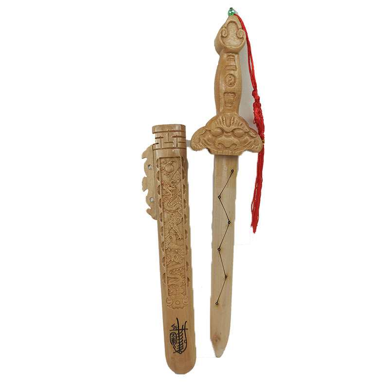 用品道士剑桃木剑道家法器 七星桃木 纳福风水用品 45公分剑-阿里巴巴