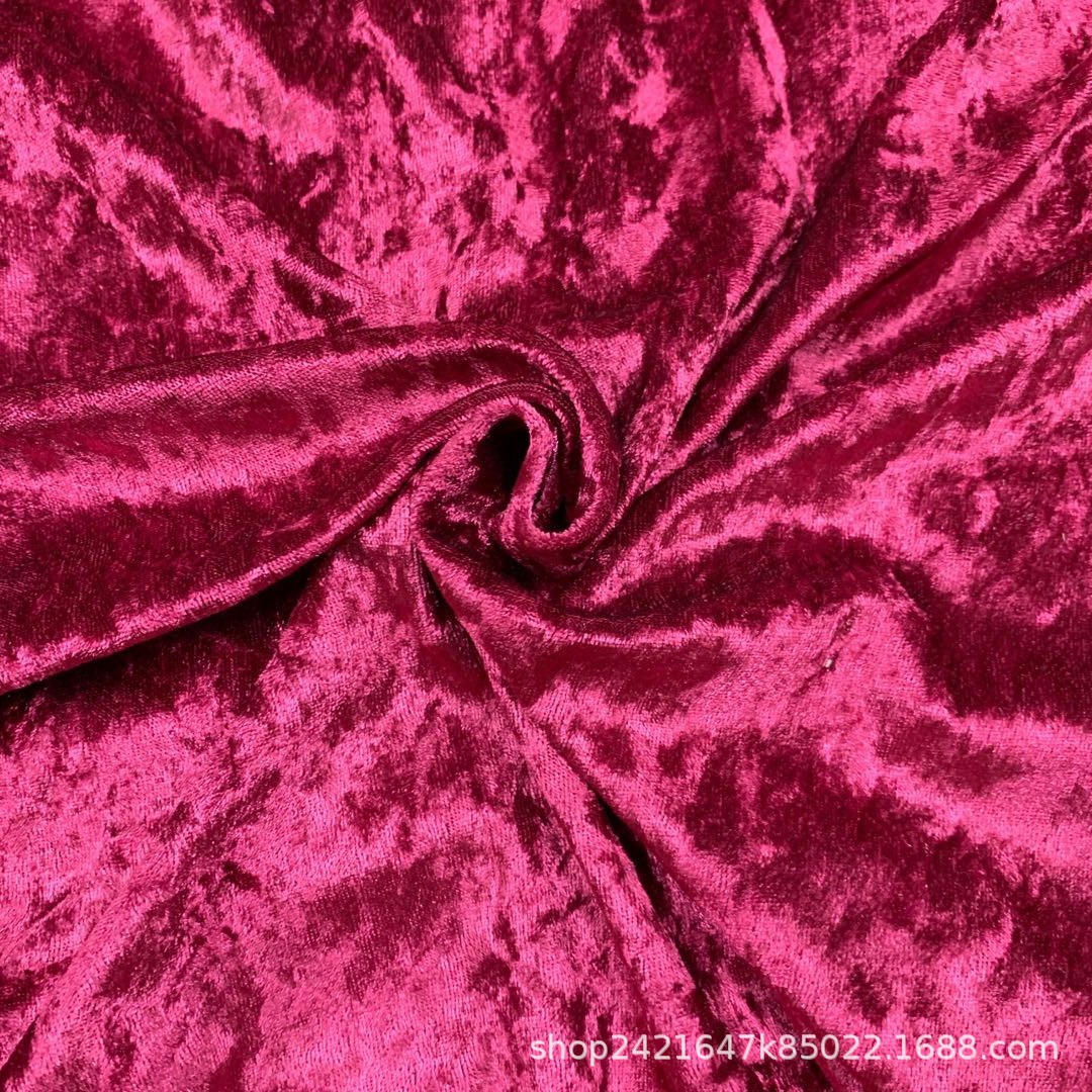 源头厂家 纬编24针涤氨纶金钻绒，涤氨纶冰花绒 服装沙发窗帘桌布