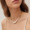 Necklace from pearl, choker, European style, suitable for import