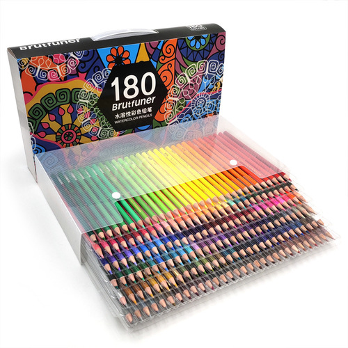 Cross-border supply of 120-color water-soluble colored lead, 150-color painting pencil, 180-color lead, hand-painted 72-color pencil