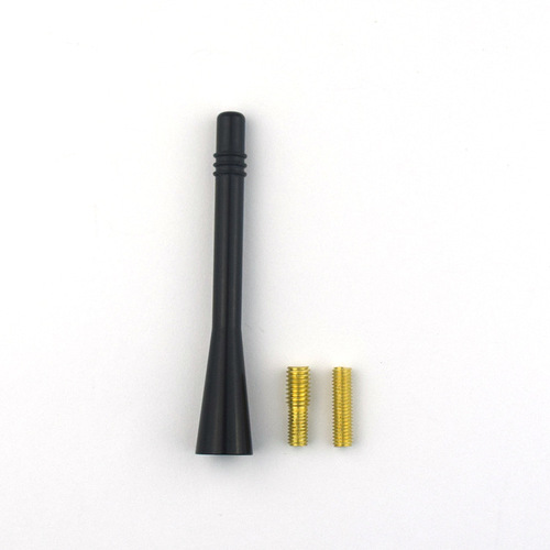 Colorful aluminum alloy car short antenna, car modified antenna, aluminum alloy receiving antenna accessories