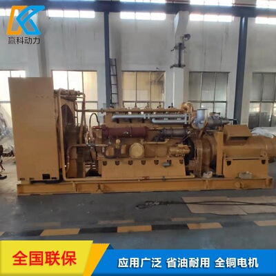 Jichai 500kw Biogas power generation Crew Gas Generator farm Handle large Biogas engineering