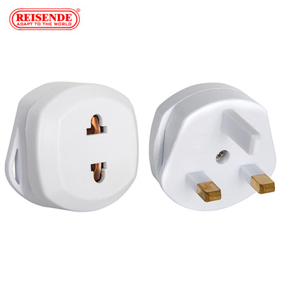 英式转欧美式转换插头 带保险丝英规转美规插头 英标转换欧标插头|ru