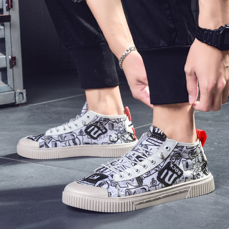 2020春夏新款低幫板鞋男士運動鞋休閑潮鞋跑步鞋帆布鞋壹件代發